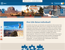 Tablet Screenshot of erlebe-usa.de
